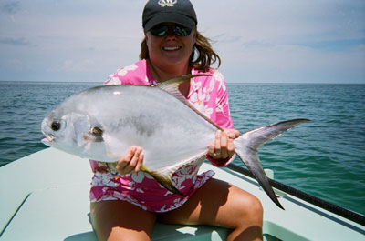 Michelle Beighley's permit, florida keys flats fishing guide, key west fly fishing guides, tarpon, permit, bonefish, cudjoe key, lower florida keys, summerland, big pine key, sugarloaf